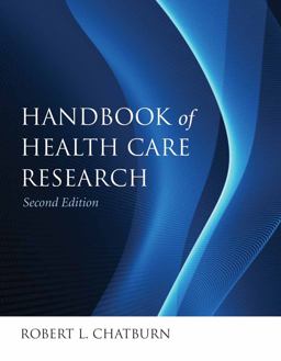 Handbook for Health Care Research 2nd 9780763778057 Front Cover