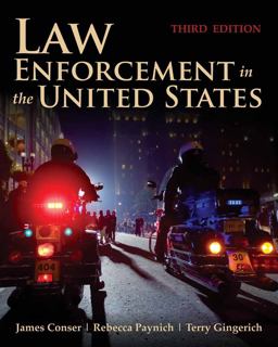 Law Enforcement in the United States 3rd 9780763799380 Front Cover