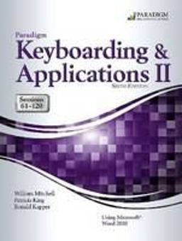 Keyboarding 61-120 and Online Lab