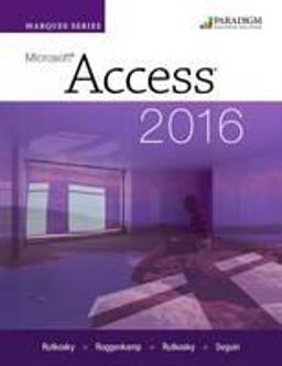 Marquee Series: Microsoft®Access 2016