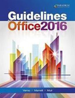 Guidelines for Microsoft Office 2016 Guidelines for Microsoft Office 2016