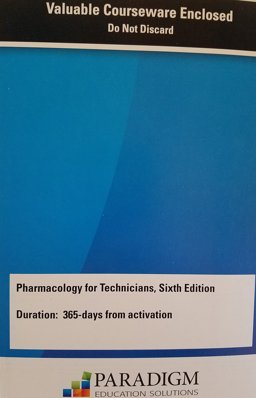 Pharmacology for Technicians Pharmacology for Technicians