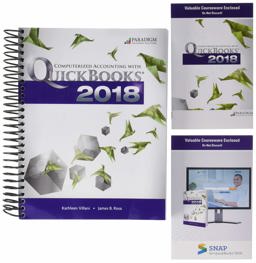 Computerized Accounting with QuickBooks 2018 and SNAP  9780763884567 Front Cover