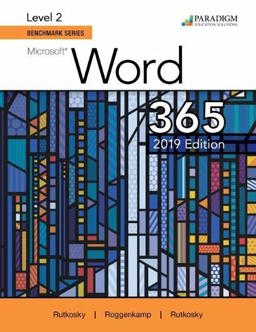 Benchmark Series: Microsoft Word 2019 Level 2