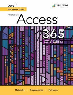     MICROSOFT ACCESS 365,2019-TEXT  9780763887308 Front Cover