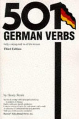 501 German Verbs 3rd 9780764102844 Front Cover