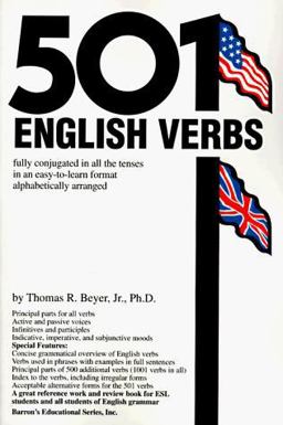501 English Verbs  9780764103049 Front Cover
