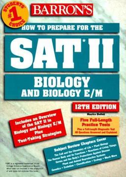 How to Prepare for the SAT II Biology 12th 9780764104619 Front Cover