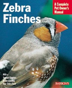 Zebra Finches  9780764110405 Front Cover