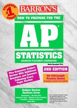 AP - Statistics : Advanced Placement Test in Statistics 2nd 9780764110917 Front Cover