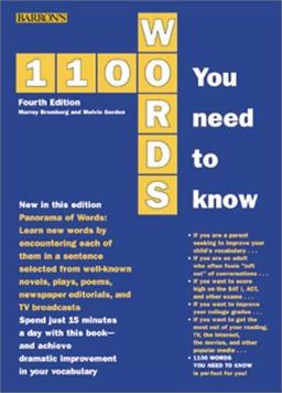 1100 Words You Need to Know 4th 9780764113659 Front Cover