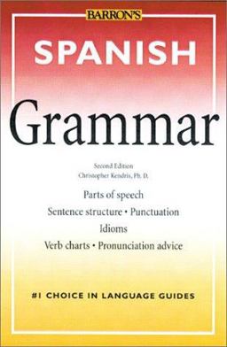 Spanish Grammar 2nd 9780764116155 Front Cover