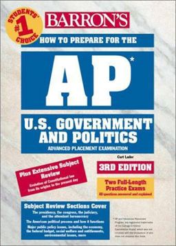 How to Prepare for the AP U. S. Government and Politics Advanced Placement Examination 3rd 9780764116513 Front Cover