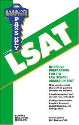 Pass Key to the LSAT 4th 9780764116674 Front Cover