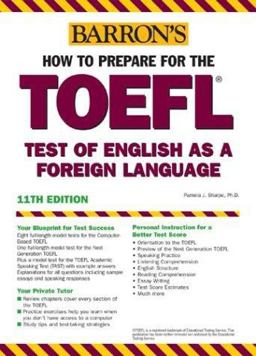 How to Prepare for the TOEFL 11th 9780764123153 Front Cover
