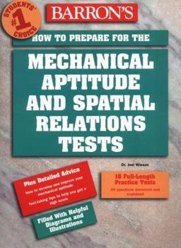 How to Prepare for the Mechanical Aptitude and Spatial Relations Tests  9780764123405 Front Cover