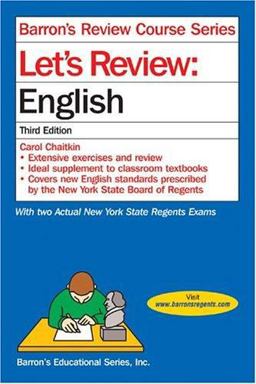 Let's Review English 3rd 9780764123788 Front Cover