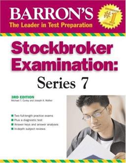 Stockbroker Examination: Series 7 3rd 9780764123801 Front Cover
