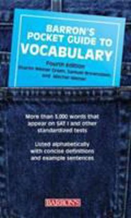 Pocket Guide to Vocabulary 4th 9780764126949 Front Cover