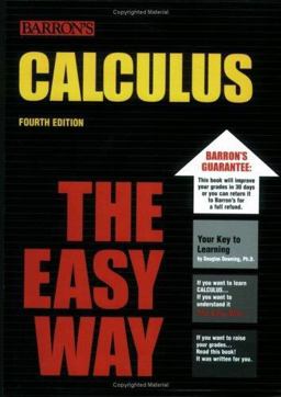 Calculus the Easy Way 4th 9780764129209 Front Cover