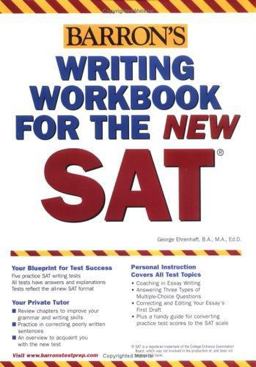 Writing Workbook for the New SAT