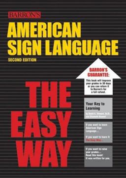 American Sign Language the Easy Way 2nd 9780764134289 Front Cover