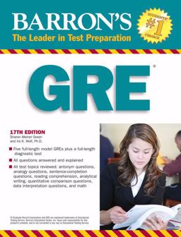 Barron's GRE