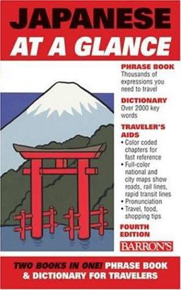 Japanese at a Glance 4th 9780764135552 Front Cover