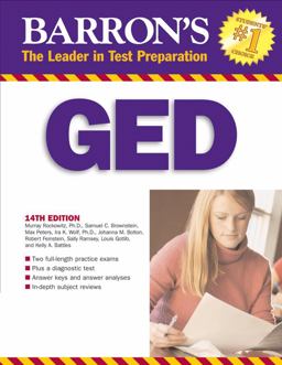 Barron's GED High School Equivalency Exam 14th 9780764136412 Front Cover