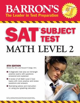 Barron's SAT Subject Test Math Level 2