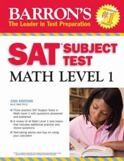 Barron's SAT Subject Test Math Level 1