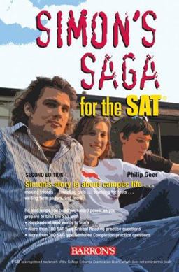 Simon's Saga for the SAT 2nd 9780764138041 Front Cover