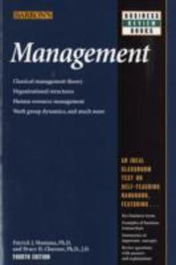 Management 4th 9780764139314 Front Cover