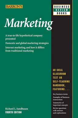 Marketing 4th 9780764139321 Front Cover