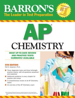 Barron's AP Chemistry 5th 9780764140501 Front Cover