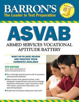 Barron's ASVAB 9th 9780764140884 Front Cover
