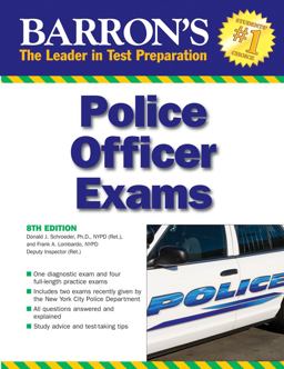 Barron's Police Officer Exam 8th 9780764140914 Front Cover