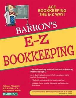 E-Z Bookkeeping 4th 9780764141331 Front Cover