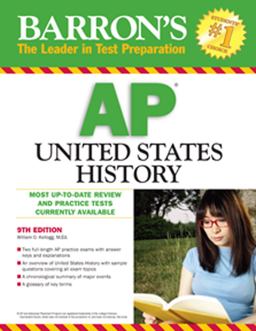 Barron's AP United States History 9th 9780764141843 Front Cover