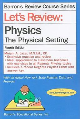 Let's Review Physics 5th 9780764142079 Front Cover