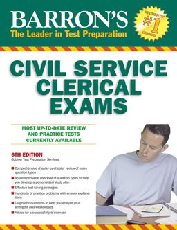 Civil Service Clerical Exam 6th 9780764143021 Front Cover