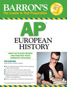 Barron's AP European History 5th 9780764143137 Front Cover