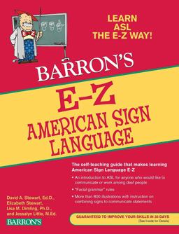 E-Z American Sign Language 3rd 9780764144585 Front Cover