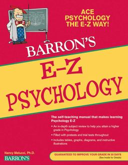 E-Z Psychology 2nd 9780764144622 Front Cover