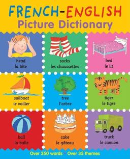 French-English Picture Dictionary  9780764146602 Front Cover