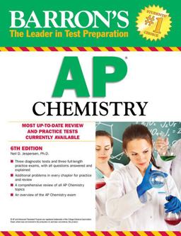 Barron's AP Chemistry, 6th Edition 6th 9780764146947 Front Cover