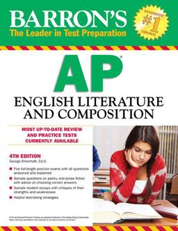 Barron's AP English Literature and Composition, 4th Edition 4th 9780764146961 Front Cover