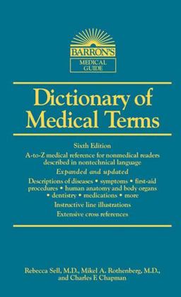 Dictionary of Medical Terms 6th 9780764147586 Front Cover