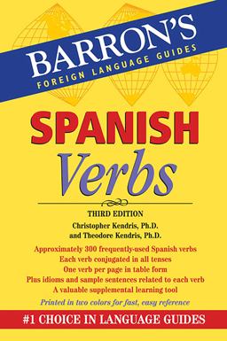 Spanish Verbs 3rd 9780764147760 Front Cover