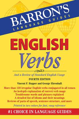 English Verbs And a Review of Standard English Usage 4th 9780764147852 Front Cover